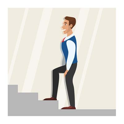 people-who-sit-06 Using stairs instead of elevator