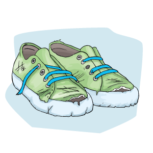 Replace Worn-Out Athletic Shoes